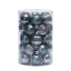 Set de 34 bolas de Navidad de 4 cm para decorar el árbol