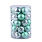 Set de 34 bolas de Navidad de 4 cm para decorar el árbol