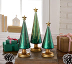 Set de árboles de Navidad LED luminosos con temporizador