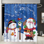Set de baño temático navideño