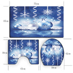 Set de baño temático navideño