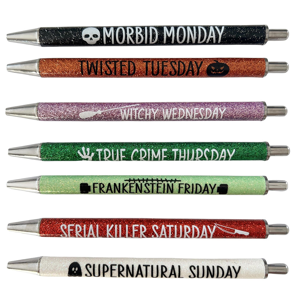 Set de bolígrafos de Halloween