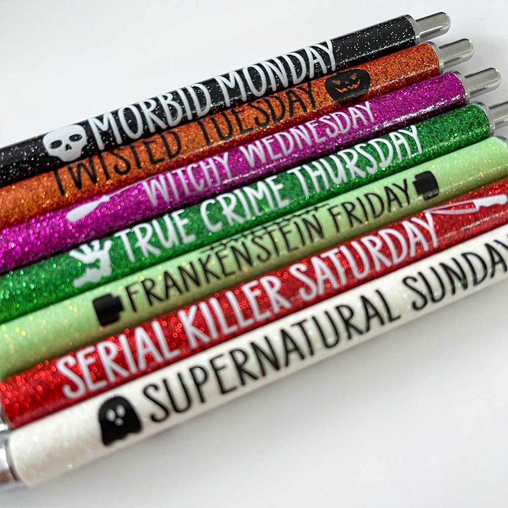 Set de bolígrafos de Halloween