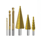 Set de brocas TitaniumPro para metal y madera