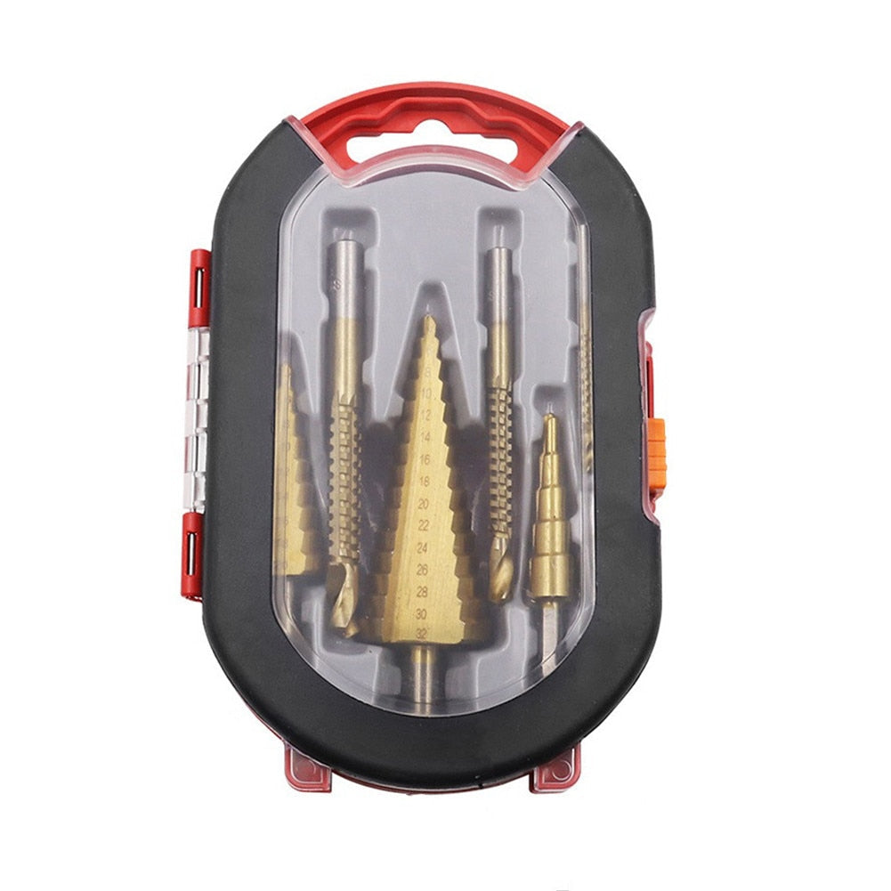 Set de brocas TitaniumPro para metal y madera