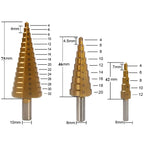 Set de brocas TitaniumPro para metal y madera