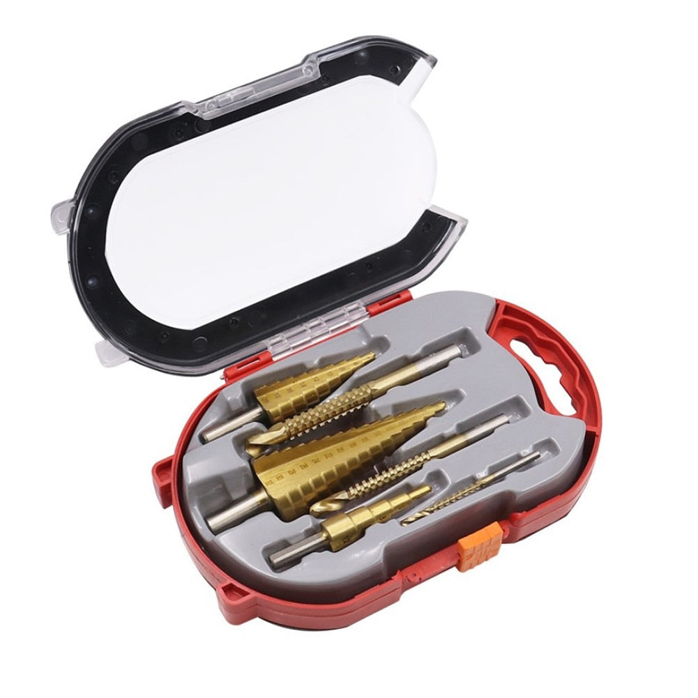 Set de brocas TitaniumPro para metal y madera