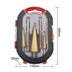 Set de brocas TitaniumPro para metal y madera