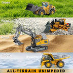 Set de Construcción RC de 4 Vehículos