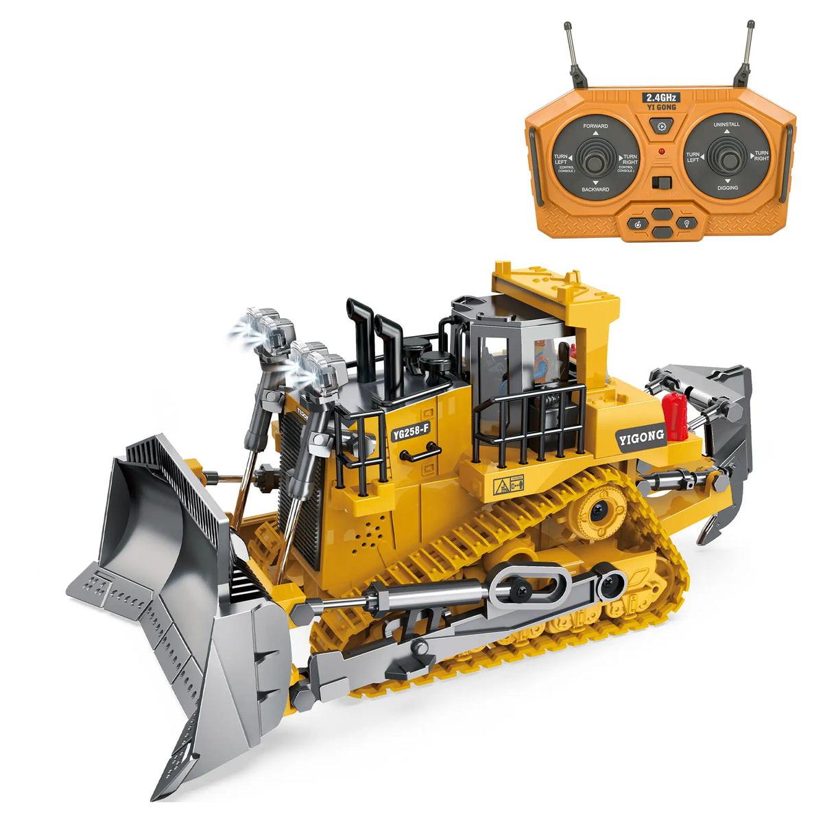 Set de Construcción RC de 4 Vehículos