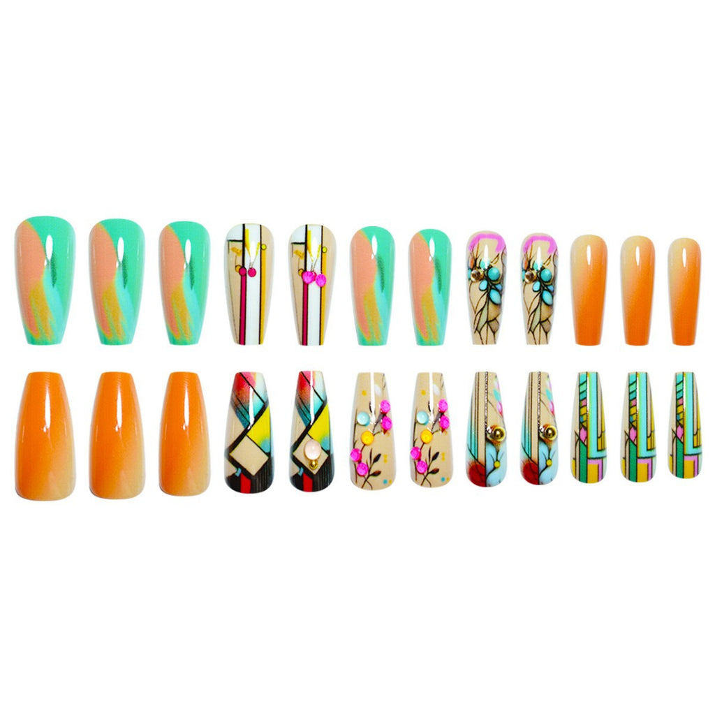 Set de decoración de uñas con gel artístico