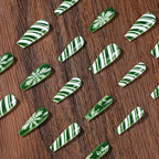Set de diseño de uñas navideñas