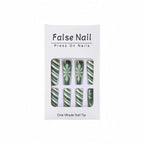 Set de diseño de uñas navideñas