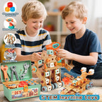 Set de herramientas STEM para niños con taladro