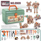 Set de herramientas STEM para niños con taladro