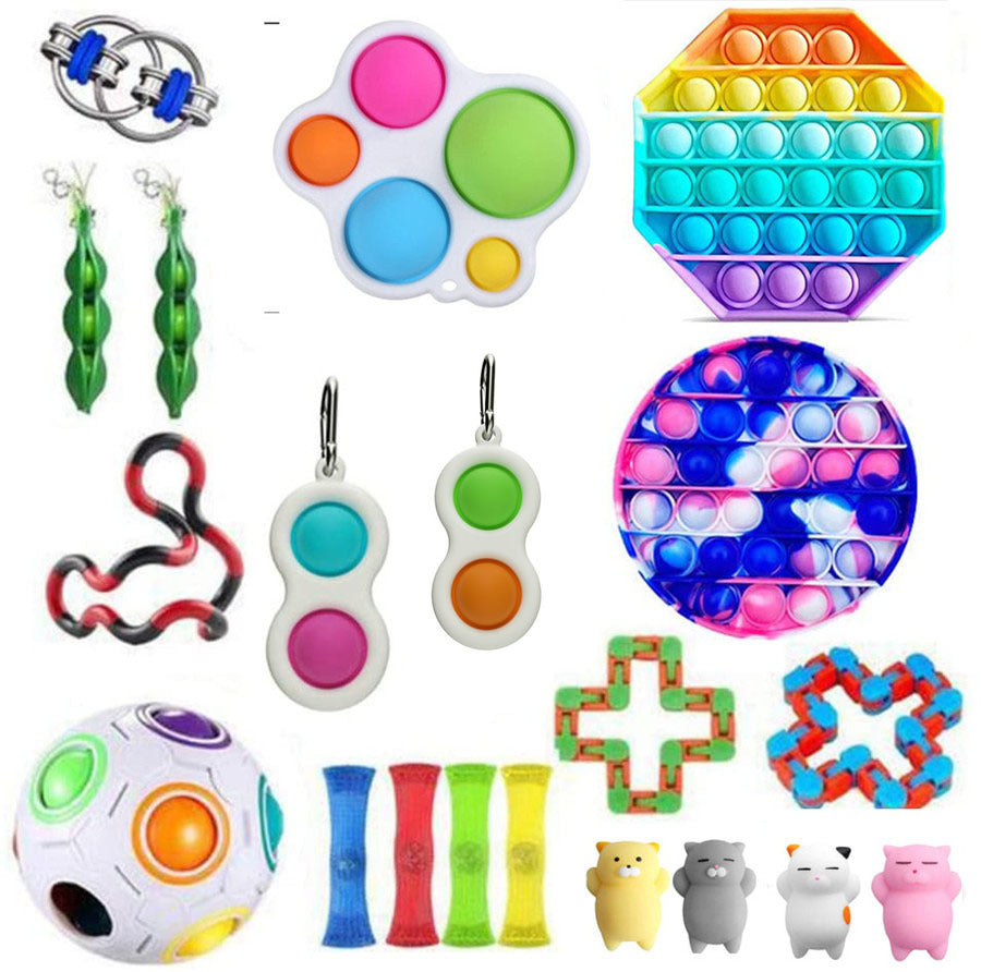 Set de juguetes sensoriales para niños