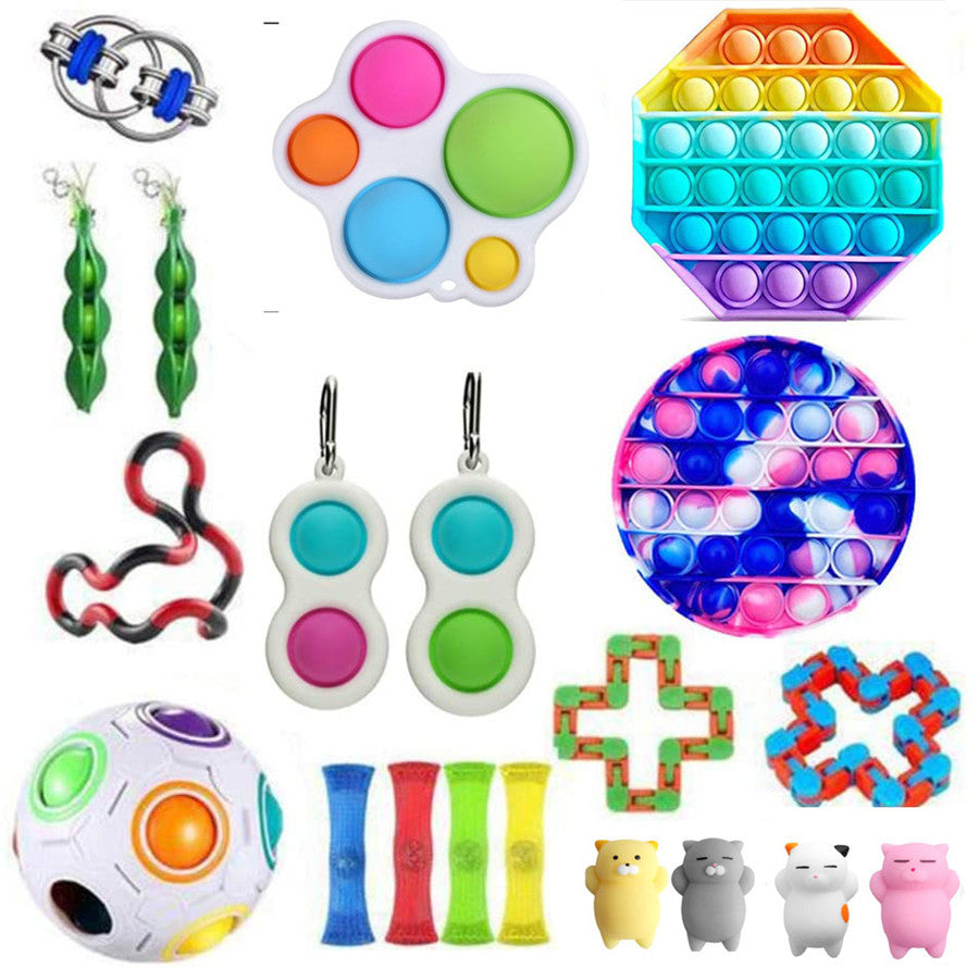 Set de juguetes sensoriales para niños