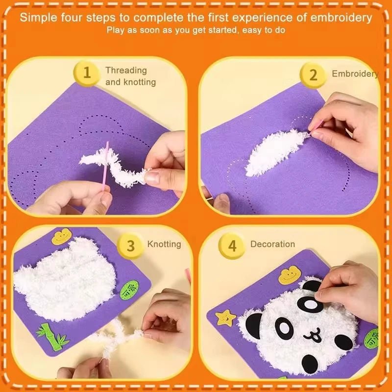 Set de manualidades creativas para niños