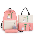 Set de mochila y bolsos 4 en 1