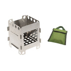Set de parrilla portátil para camping y aventuras