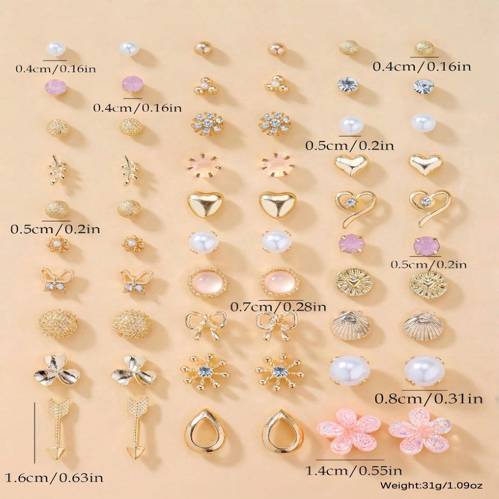 Set de pendientes variados