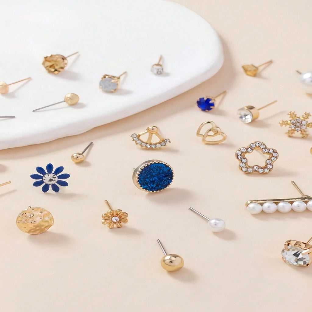 Set de pendientes variados
