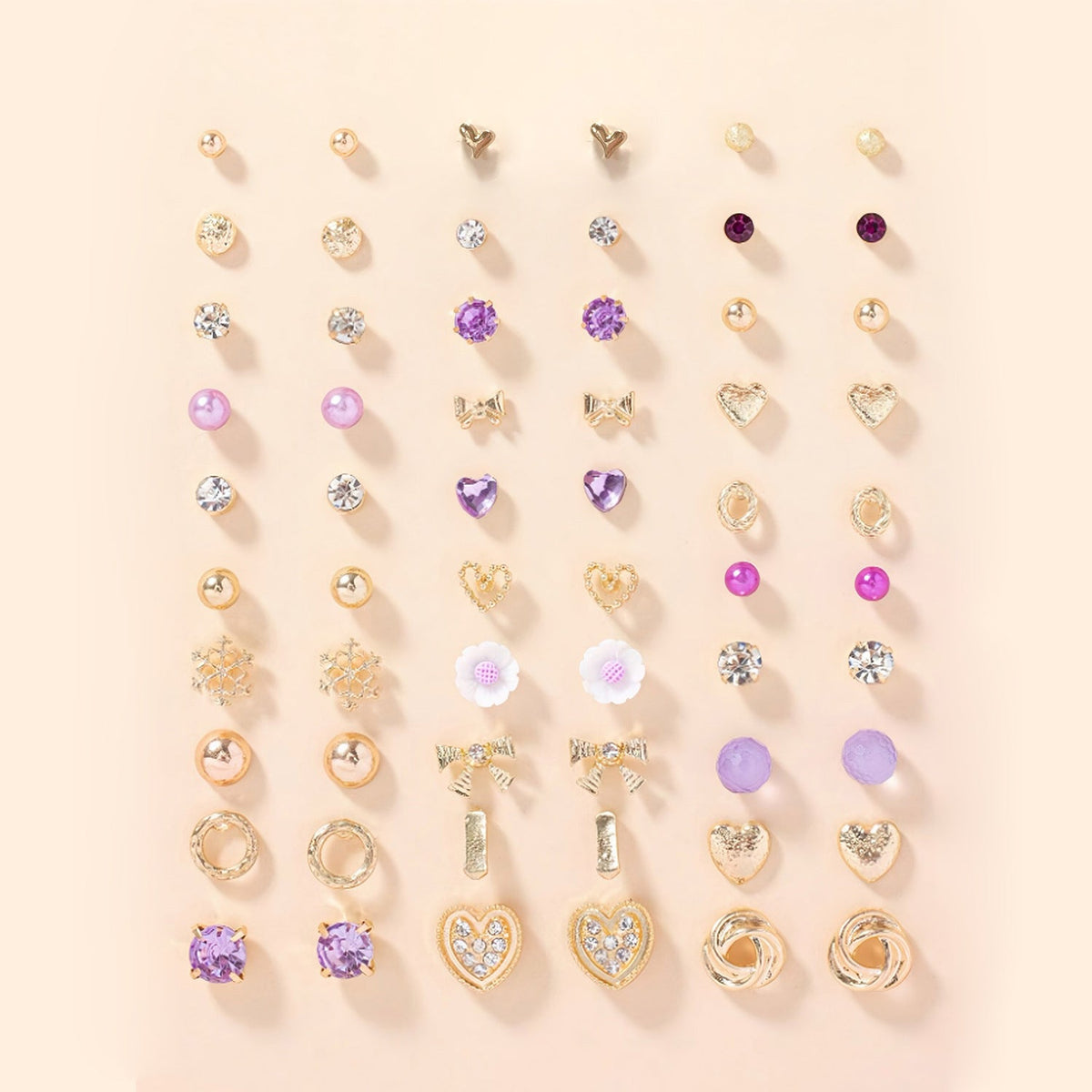 Set de pendientes variados