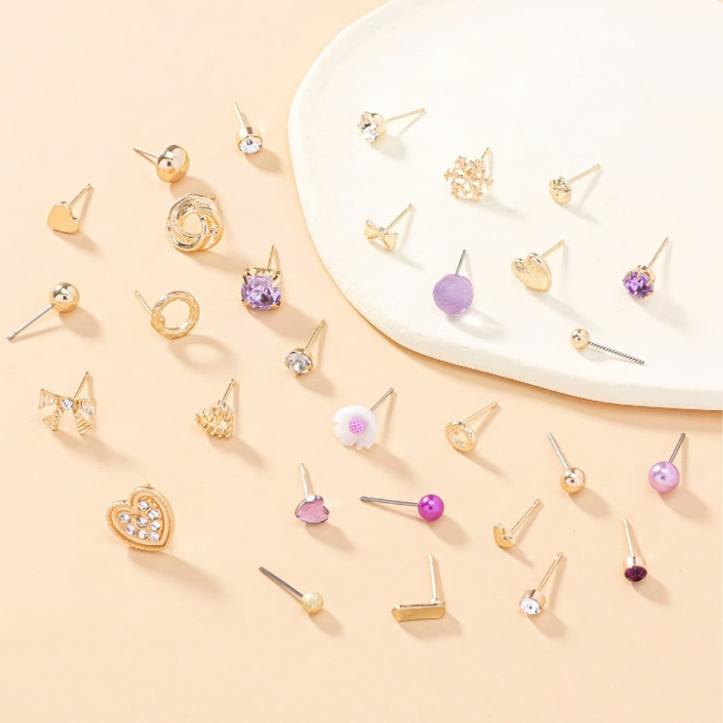 Set de pendientes variados