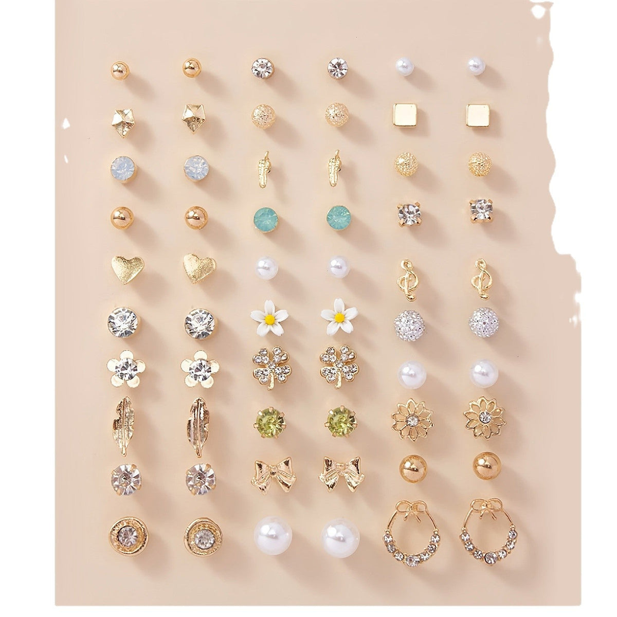 Set de pendientes variados