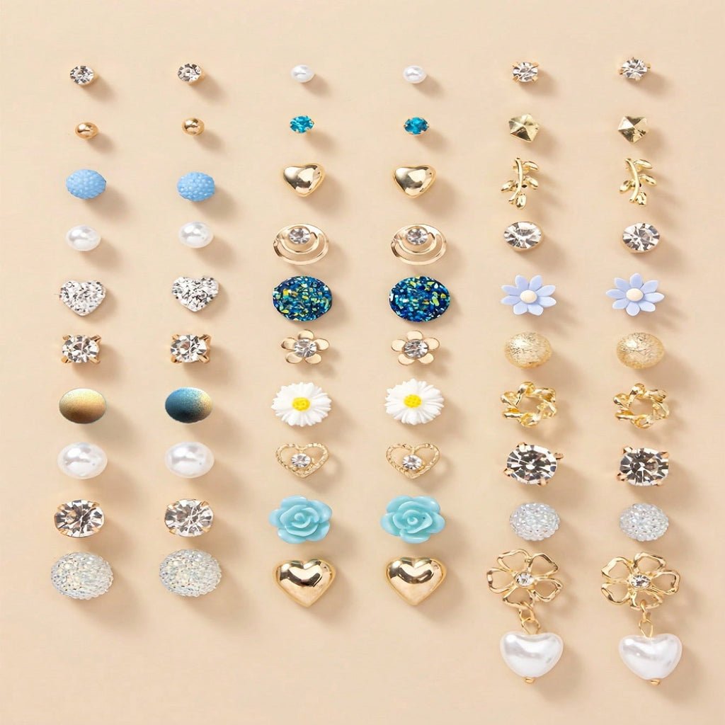 Set de pendientes variados