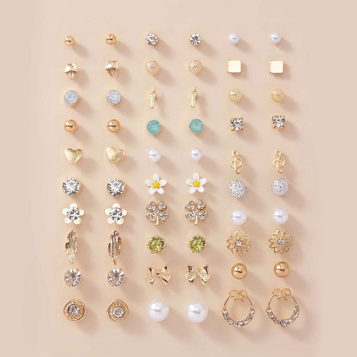 Set de pendientes variados