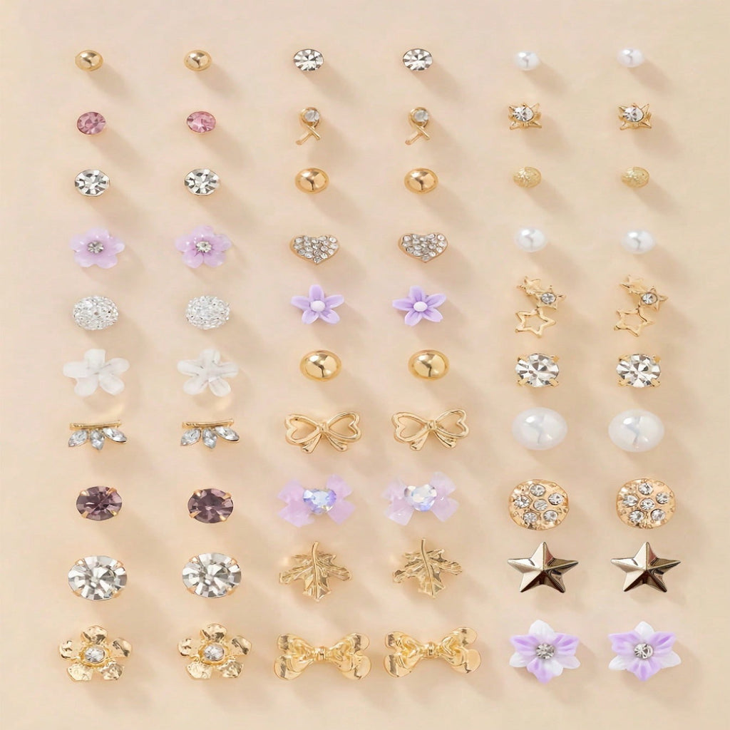 Set de pendientes variados