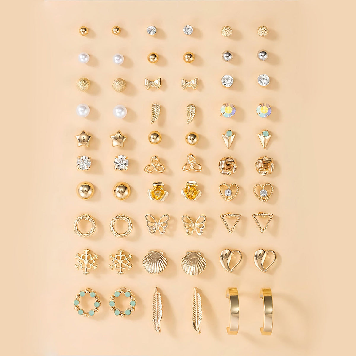 Set de pendientes variados
