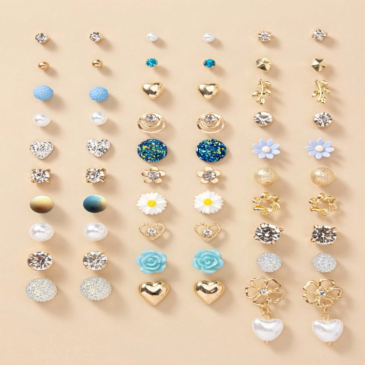 Set de pendientes variados