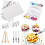 Set de pintura 3D con textura de espuma para obras vibrantes