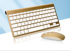 Set de teclado y ratón compacto inalámbrico
