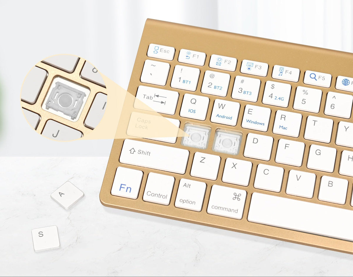 Set de teclado y ratón compacto inalámbrico