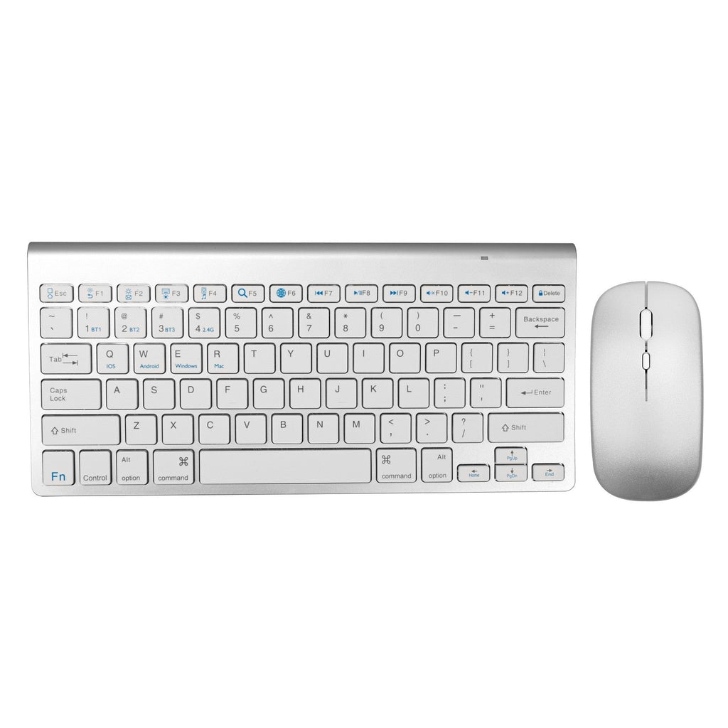 Set de teclado y ratón compacto inalámbrico