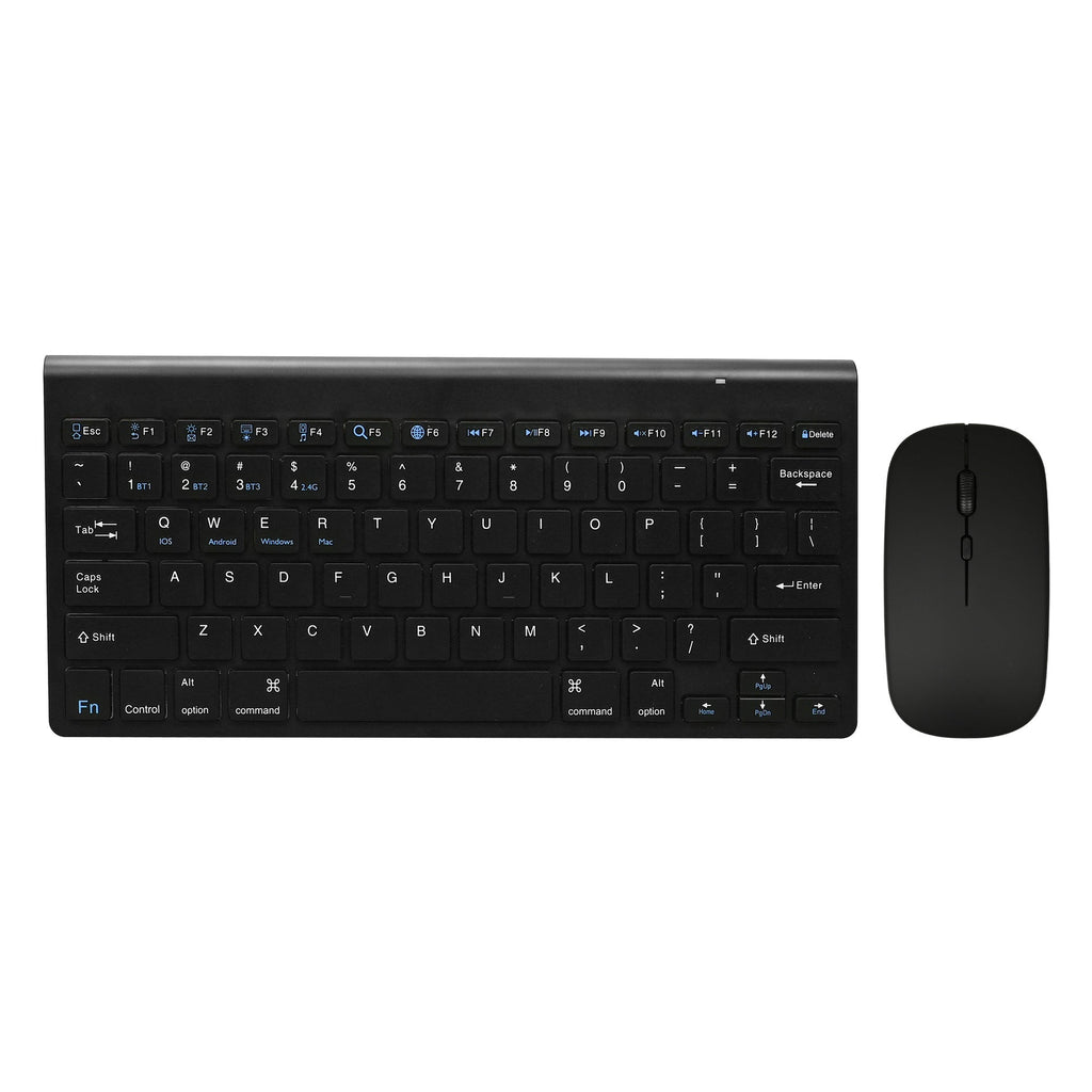 Set de teclado y ratón compacto inalámbrico