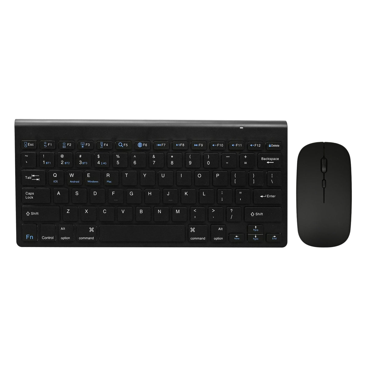 Set de teclado y ratón compacto inalámbrico