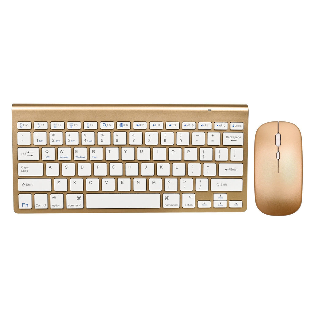 Set de teclado y ratón compacto inalámbrico