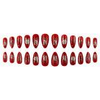Set de uñas decorativas temática festiva
