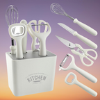 Set de utensilios de cocina elegante y duradero