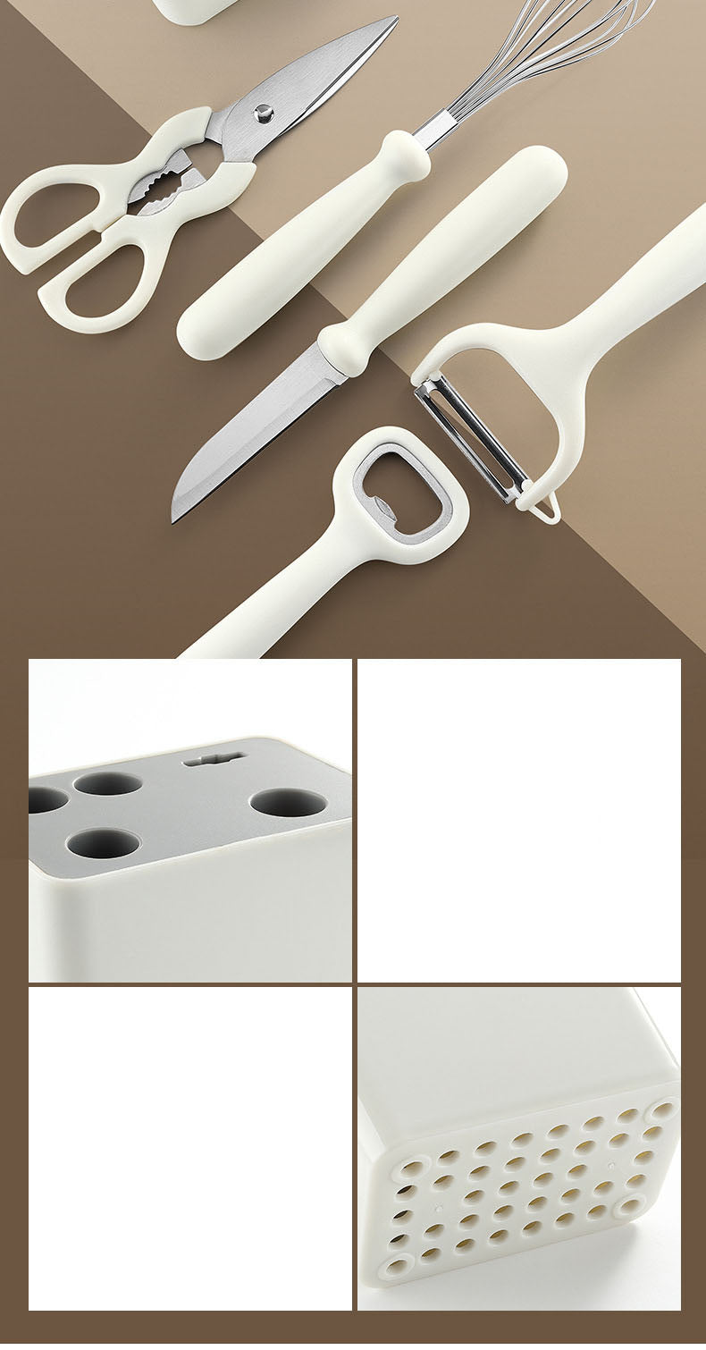 Set de utensilios de cocina elegante y duradero