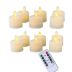 Set de velas LED Aurora con mecha móvil