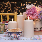 Set de velas LED impermeables para exterior