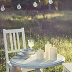 Set de velas LED impermeables para exterior