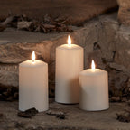 Set de velas LED impermeables para exterior