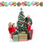 Set de decoración de bolas navideñas personalizables