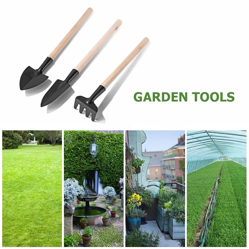 Set de herramientas de jardín MiniGarden Pro para plantas en maceta y bonsáis